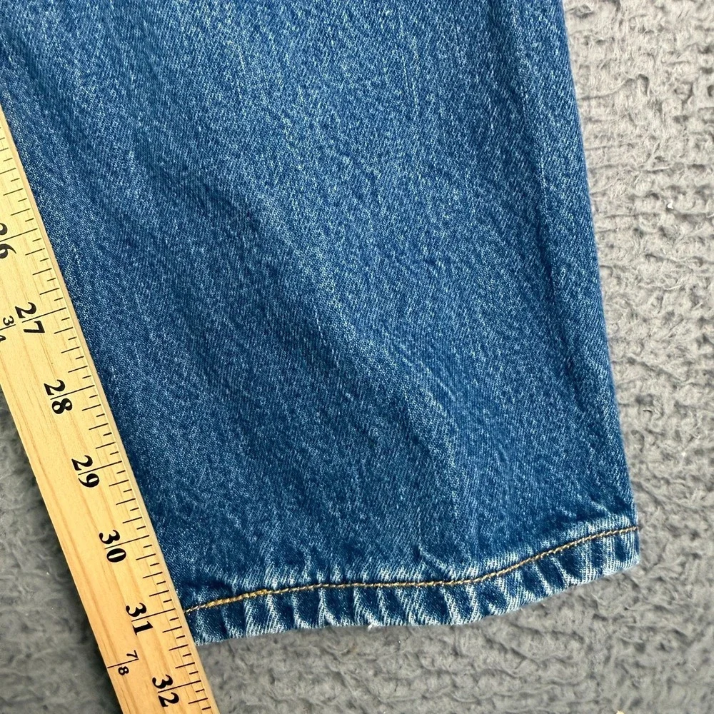 Vintage Levis 501 Jeans Mens 32x32 Blue Button Fly Denim Classic Straight Y2K